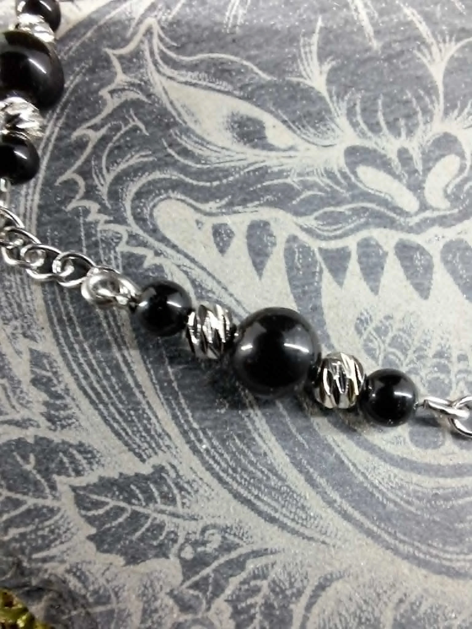 Ankelsieraad Onyx 6mm / 4mm – photo 2